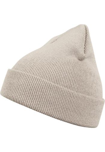 Urban Classics Beanie Basic Flap lightgrey - UNI