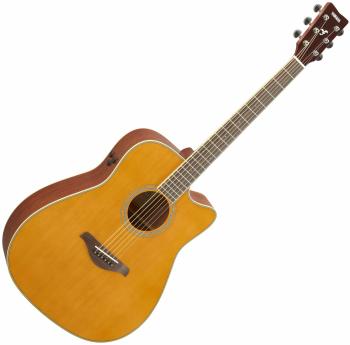 Yamaha FGC-TA Vintage Tint Elektroakustická gitara Dreadnought