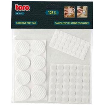 TORO PROTISKLZOVÉ PODLOŽKY SAMOLEPIACE 125 KS BIELE (267764)