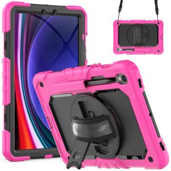 SOLID 360 Odolný obal pre Samsung Galaxy Tab S9 / Tab S9 FE / Tab S10 FE ružový