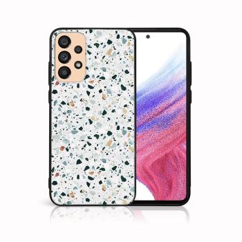 MY ART Ochranný kryt Samsung Galaxy A23 / A23 5G GREY TERRAZZO (163)