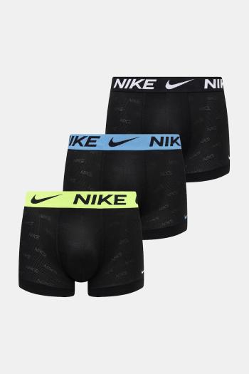 Boxerky Nike 3-pak pánske, čierna farba, 000PKE1224