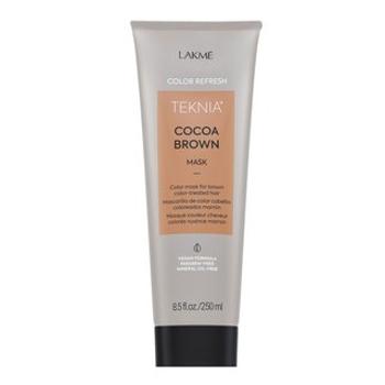 Lakmé Teknia Color Refresh Cocoa Brown Mask vyživujúca maska ​​s farebnými pigmentmi pre hnedé vlasy 250 ml