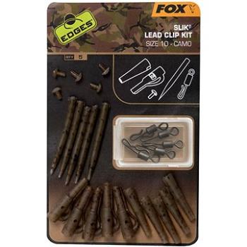 FOX Slik Lead Clip Kit Camo veľkosť 10, 5 ks (5056212136377)