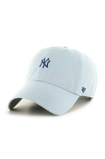 Čiapka 47 brand New York Yankees biela farba, s nášivkou