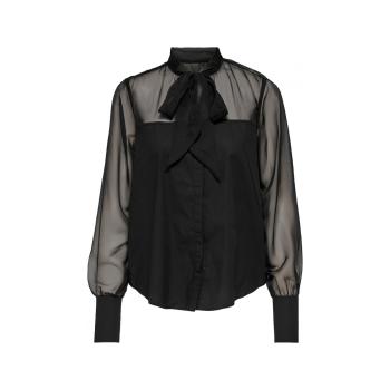 La Strada  shirt Costel L/S- Black  Blúzka Čierna