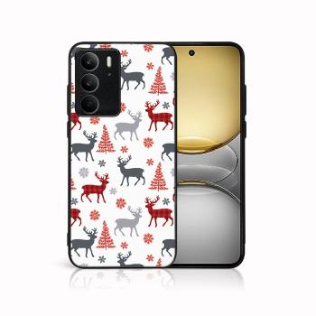 MY ART Kryt s vianočným dizajnom Realme C75 DEER (068)