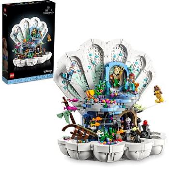 LEGO® Disney Princess™ 43225 Kráľovská lastúra Malej morskej víly (5702017424941)