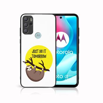 MY ART Silikónový obal Motorola Moto G60s SLOTH (188)