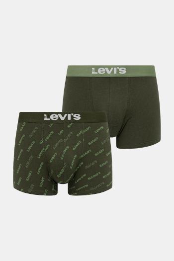 Boxerky Levi's 2-pak zelená farba, 37149-1095