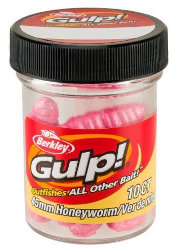 Berkley umelé nástrahy gulp honey worm-bubble gum 4,5 cm