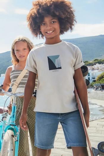 Detské rifľové krátke nohavice Mayoral soft denim 6203