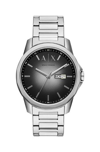 Hodinky Armani Exchange pánske, strieborná farba