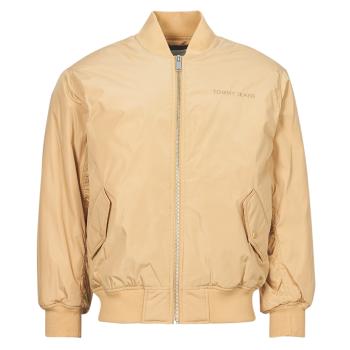 Tommy Jeans  TJM CLASSICS BOMBER JACKET EXT  Bundy Béžová