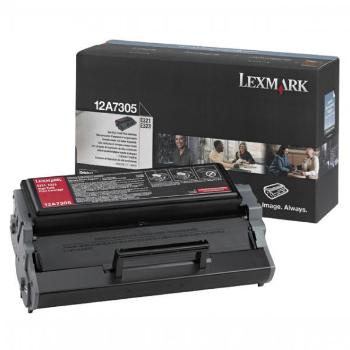 Lexmark 12A7305 čierny (black) originálny toner