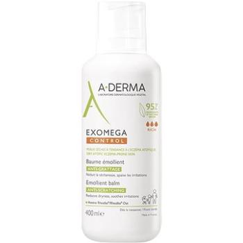 A-DERMA Exomega Control Emolienčný balzam na suchú kožu so sklonom k aóopiii 400 ml (3282770149722)