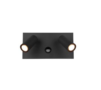LED nástenné svietidlo Trio Tunga antracit 222969242