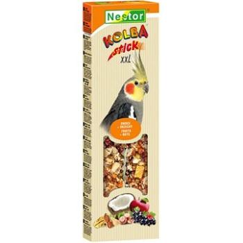 Nestor Tyčinka pre stredné papagáje ovocie, orechy 150g XXL 2ks (5901636000738)