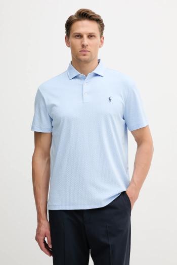 Bavlnené polo tričko Polo Ralph Lauren vzorované, 710971062