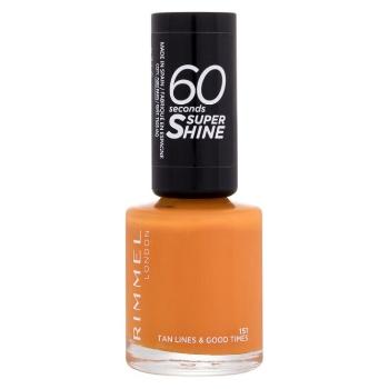 RIMMEL LONDON 60 Seconds Lak na nechty 151 Tan Lines & Good Times 8 ml