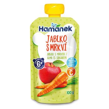 HAMÁNEK Jablko s mrkvou 6m+ 100 g