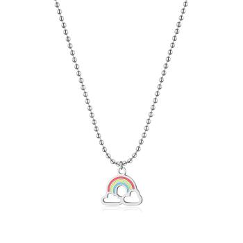 S'Agapõ Očarujúce náhrdelník s dúhou Smile SSM001