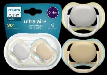 PHILIPS AVENT Cumlík Ultra air neutral 0-6m 2 ks