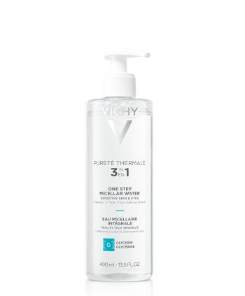 Vichy Minerálna micelárna voda pre citlivú pleť Pure té Thermale ( Mineral Micellar Water) 400 ml