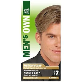HENNAPLUS Prírodná farba pre mužov STREDNÁ BLOND, 80 ml (8710267400001)