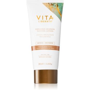 Vita Liberata Fabulous Gradual Tanning Lotion színtelen önbarnító krém testre 200 ml