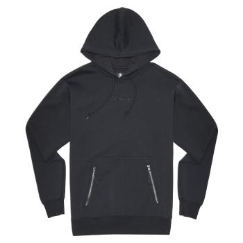 Converse  ZIP POCKET PULLOVER HOODIE  Vesty bez rukávov/Cardigany Čierna