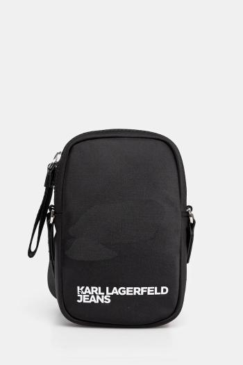 Malá taška Karl Lagerfeld Jeans čierna farba, A2W32004