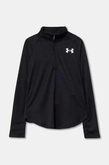 Detská mikina Under Armour Tech Graphic 1 čierna farba, s potlačou, 1379532