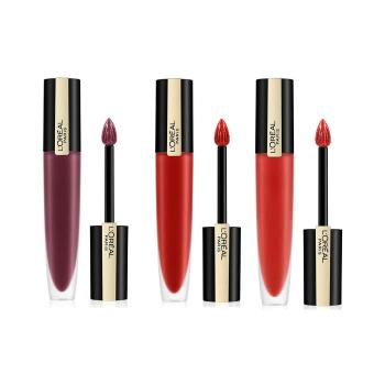 L'oréal  Set of 3 Matte Liquid Lipsticks Signature - 103/113/115  Líčenie obočia Other