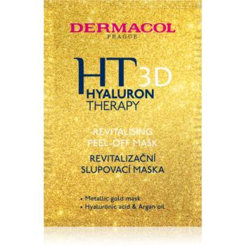 Dermacol Hyaluron Therapy 3D revitalizační slupovací pleťová maska s kyselinou hyaluronovou 15 ml