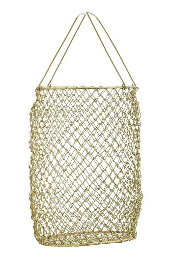 Úložný kôš Madam Stoltz 15 x 27 cm žltá farba