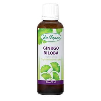 DR.POPOV Kvapky bylinné ginkgo biloba 50 ml