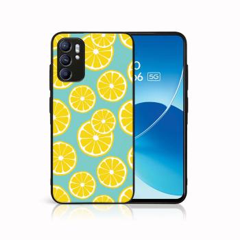 MY ART Silikónový obal Oppo Reno6 5G LEMON (121)