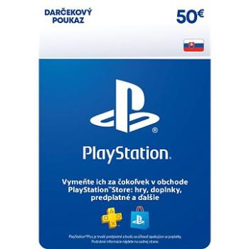 PlayStation Store – Kredit 50 EUR – SK Digital (SCEE-SK-00005000)