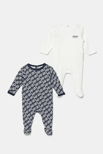 Bavlnené dupačky pre bábätká Kenzo Kids 2-pak K60872