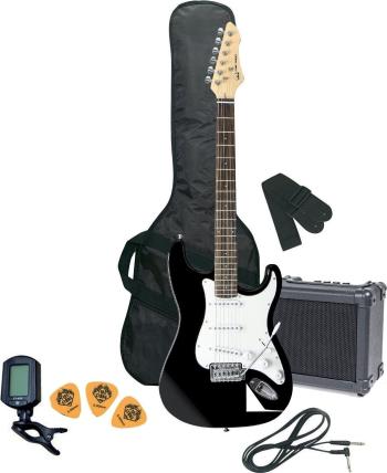 GEWA E-Guitar RC-100 Set Black Elektrická gitara