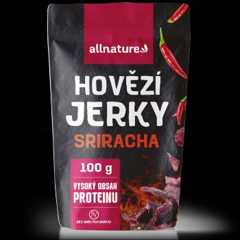 ALLNATURE BEEF Sriracha Jerky sušené mäso 100 g