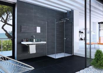 Bočné zástena k sprchovacím dverám 80 cm Hüppe Xtensa pure XT0306.069.322