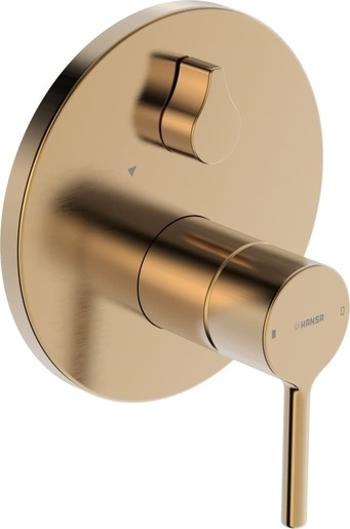 Sprchová a vaňová batéria Hansa Vantis bez podomietkového telesa brúsený bronz 8260906781