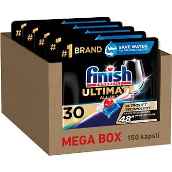 FINISH Ultimate Ail in 1 –  kapsule do umývačky riadu Mega box 150 ks (5999109581242)