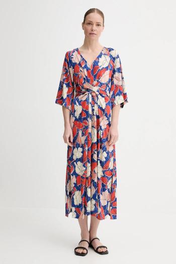 Šaty Marc O'Polo tmavomodrá farba, maxi, oversize, 503085521059
