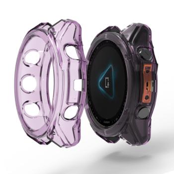 TPU HALF COVER Kryt pre Garmin Fenix 8 47mm fialový