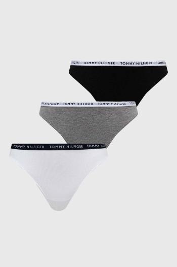 Tangá Tommy Hilfiger (3-pack) šedá farba,UW0UW02829