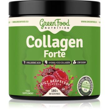 GreenFood Nutrition Nutrition Collagen Forte kolagén príchuť Juicy Raspberry 180 g