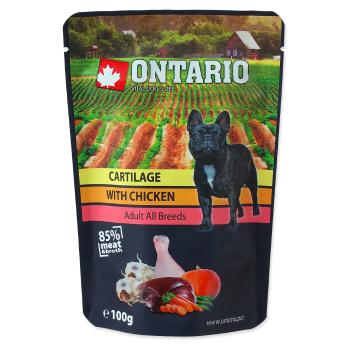 ONTARIO Vrecko chrupavky s kuracím vo vývare 100 g